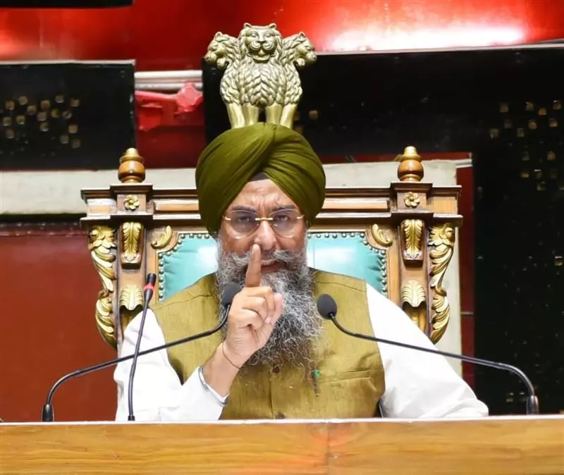Punjab विधानसभा अध्यक्ष ने कहा कि भारत-अमेरिका व्यापार समझौता किसानों के लिए खतरा है Punjab विधानसभा अध्यक्ष ने कहा कि भारत-अमेरिका व्यापार समझौता किसानों के लिए खतरा है
