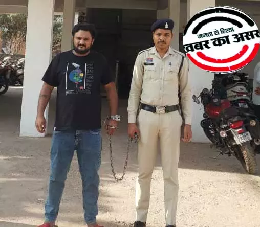 न्यू राजेन्द्र नगर में सट्टा लगवा रहा सटोरिया गिरफ्तार न्यू राजेन्द्र नगर में सट्टा लगवा रहा सटोरिया गिरफ्तार