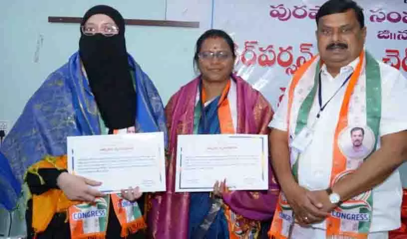 Punna Sylaja को देवरकोंडा म्युनिसिपल चेयरपर्सन नियुक्त किया गया Punna Sylaja को देवरकोंडा म्युनिसिपल चेयरपर्सन नियुक्त किया गया