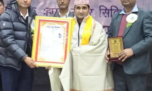 Sikkim : हमरो खबर सिक्किम ने बधाई के साथ 5वां स्थापना दिवस मनाया Sikkim : हमरो खबर सिक्किम ने बधाई के साथ 5वां स्थापना दिवस मनाया