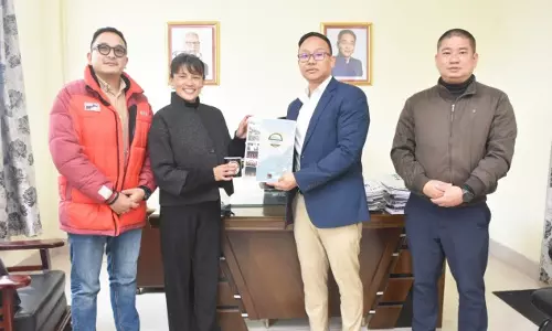 NGO ने IPR चेयरपर्सन को Tsomgo Ultra 5.0 मैराथन इवेंट के बारे में जानकारी दी NGO ने IPR चेयरपर्सन को Tsomgo Ultra 5.0 मैराथन इवेंट के बारे में जानकारी दी