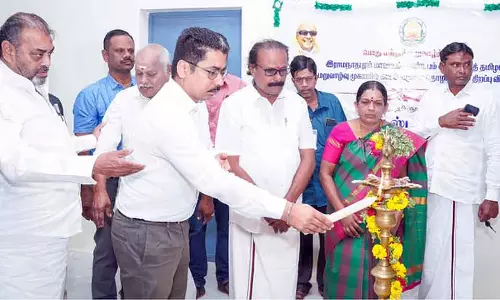 Tamil Nadu : श्रीलंकाई तमिल कैंप में इंडस्ट्रियल वर्कशॉप खोली गईं Tamil Nadu : श्रीलंकाई तमिल कैंप में इंडस्ट्रियल वर्कशॉप खोली गईं