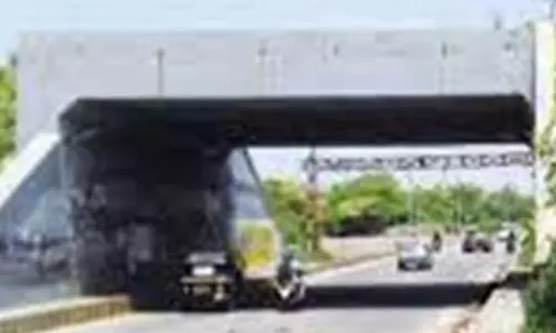 26 फरवरी तक रेल अंडरब्रिज में आवागमन बंद