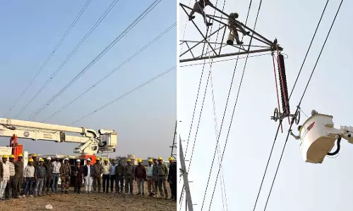 Indore : ट्रांस्को ने 400 केवी इंदौर-नागदा ट्रांसमिशन लाइन पर लाइव लाइन मेंटेनेंस किया Indore : ट्रांस्को ने 400 केवी इंदौर-नागदा ट्रांसमिशन लाइन पर लाइव लाइन मेंटेनेंस किया