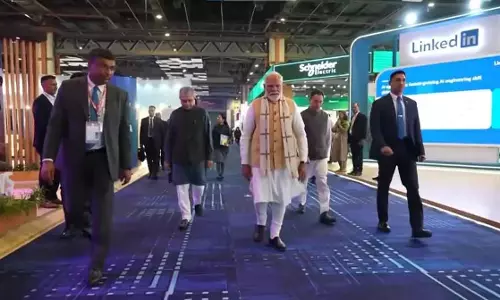 इंडिया AI इम्पैक्ट समिट 2026 में ‘AI फॉर ऑल’ का विज़न दिखाया गया इंडिया AI इम्पैक्ट समिट 2026 में ‘AI फॉर ऑल’ का विज़न दिखाया गया