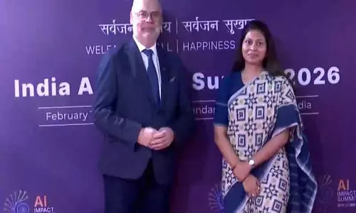 एस्टोनिया के राष्ट्रपति अलार करिस भारत AI इम्पैक्ट समिट के लिए नई दिल्ली पहुंचे