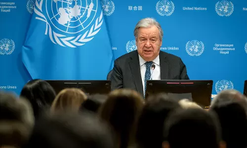 UN: भारत रिन्यूएबल एनर्जी बढ़ाने में ग्लोबल लीडर के तौर पर उभर रहा UN: भारत रिन्यूएबल एनर्जी बढ़ाने में ग्लोबल लीडर के तौर पर उभर रहा