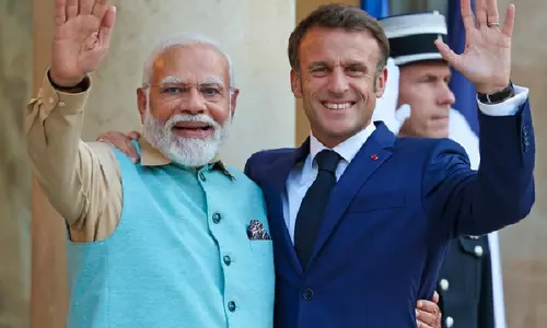 PM Modi और फ्रांस के राष्ट्रपति मैक्रों आज मुंबई में मिलेंगे PM Modi और फ्रांस के राष्ट्रपति मैक्रों आज मुंबई में मिलेंगे