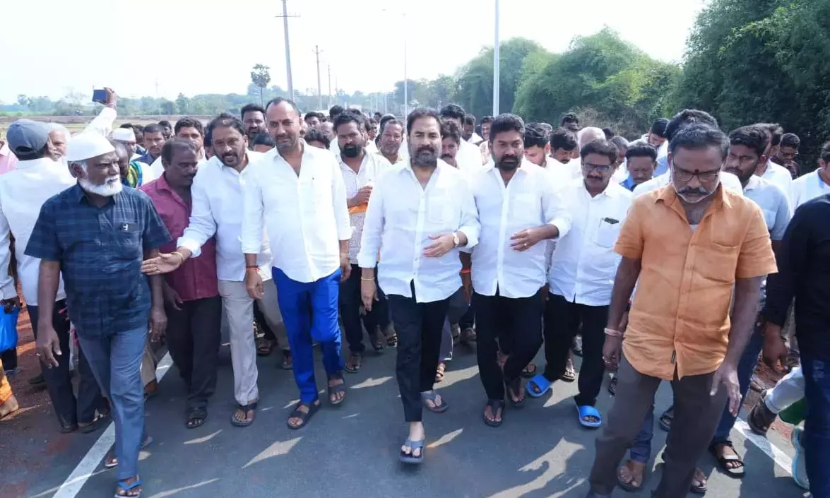 भारत सिंधु एमएसएमई पार्क का पहला चरण पूरा हुआ MLA कोटमरेड्डी श्रीधर रेड्डी