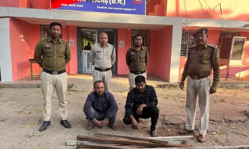 कबाड़ खरीदी की आड़ में चोरी, रायगढ़ में 2 गिरफ्तार