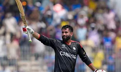 T20 World Cup : कनाडा के खिलाड़ी ने 19 साल की उम्र में शतक बनाकर इतिहास रच दिया