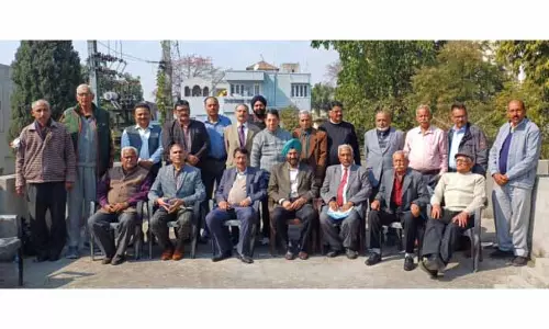 Police के पूर्व सैनिकों ने मासिक मीटिंग में वेलफेयर के मुद्दे उठाए