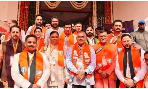 Tarun Chugh, सत शर्मा ने नॉर्थ ज़ोन वर्कशॉप में JK BJP को लीड किया Tarun Chugh, सत शर्मा ने नॉर्थ ज़ोन वर्कशॉप में JK BJP को लीड किया