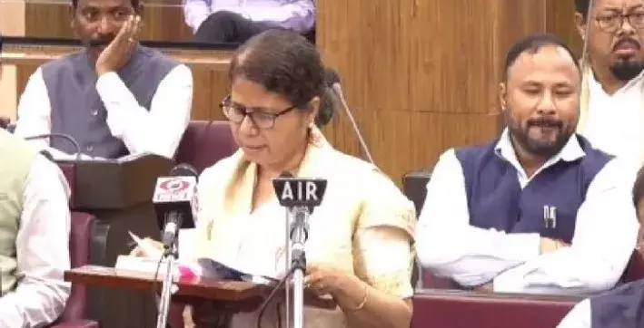 Assam: FM अजंता नियोग ने 2026-27 के लिए 62,295 करोड़ रुपये का अंतरिम बजट पेश किया Assam: FM अजंता नियोग ने 2026-27 के लिए 62,295 करोड़ रुपये का अंतरिम बजट पेश किया