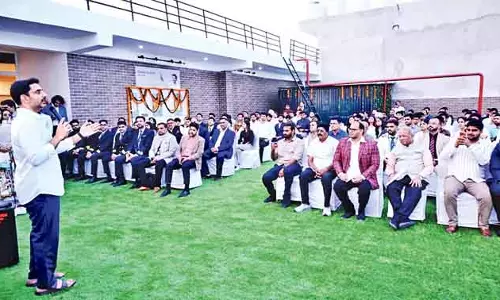Andhra : मंत्री लोकेश ने दिल्ली में एविएशन अकादमी का उद्घाटन किया Andhra : मंत्री लोकेश ने दिल्ली में एविएशन अकादमी का उद्घाटन किया