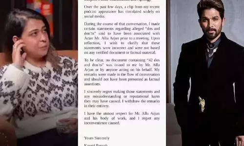 क्या Allu Arjun विवाद खत्म हो गया? बॉलीवुड एक्ट्रेस ने आखिरकार माफी मांगी