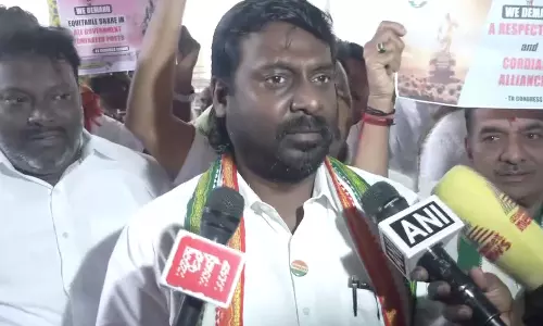 DMK के साथ गठबंधन की बातचीत पर कांग्रेस MP विजय वसंत ने कही ये बात DMK के साथ गठबंधन की बातचीत पर कांग्रेस MP विजय वसंत ने कही ये बात