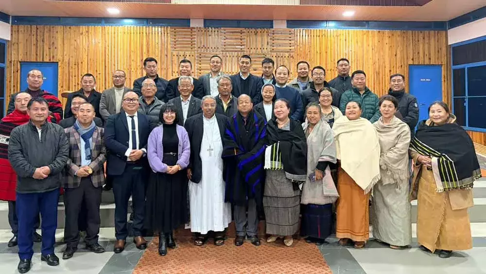 कैथोलिक एसोसिएशन ऑफ Nagaland के नेतृत्व में बदलाव कोहिमा में देखा गया