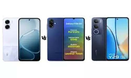 OPPO K14x 5G vs Moto G67 Power 5G vs Realme C85 5G: जानें कौन सा है बैस्ट OPPO K14x 5G vs Moto G67 Power 5G vs Realme C85 5G: जानें कौन सा है बैस्ट