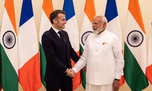 फ्रांस के President ने कहा कि भारत-फ्रांस संबंध विश्वास, खुलेपन और महत्वाकांक्षा पर आधारित