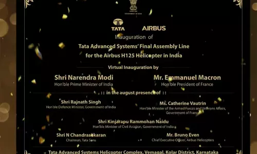 PM मोदी और मैक्रोन ने कर्नाटक हेलीकॉप्टर लाइन का उद्घाटन किया