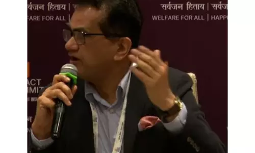 अमिताभ कांत ने DPI के माध्यम से स्वदेशी AI विकसित करने का किया आग्रह अमिताभ कांत ने DPI के माध्यम से स्वदेशी AI विकसित करने का किया आग्रह