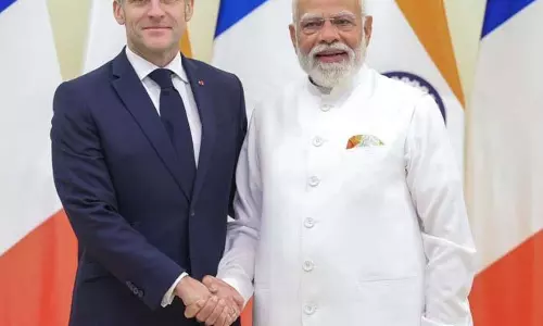 India-France राष्ट्रपति बैठक: विशेष वैश्विक रणनीतिक साझेदारी पर जोर India-France राष्ट्रपति बैठक: विशेष वैश्विक रणनीतिक साझेदारी पर जोर