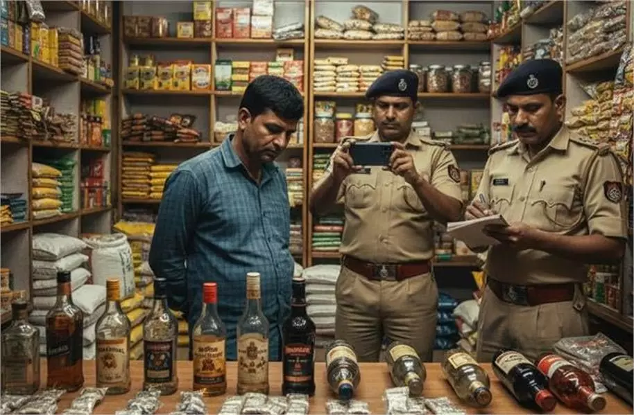 Jammu-Kashmir: करियाना की आड़ में काला धंधा, पुलिस ने जब्त किया अवैध जखीरा Jammu-Kashmir: करियाना की आड़ में काला धंधा, पुलिस ने जब्त किया अवैध जखीरा