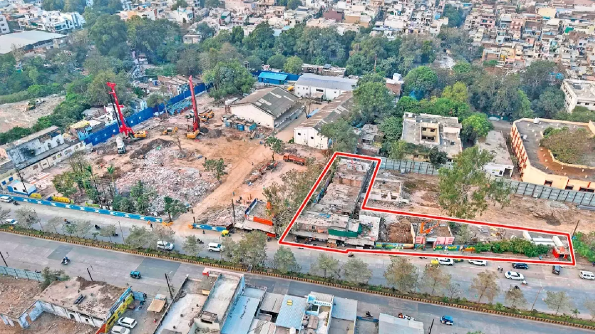 Indore: बड़ा गणपति स्टेशन विस्तार के लिए हटेंगे मकान Indore: बड़ा गणपति स्टेशन विस्तार के लिए हटेंगे मकान