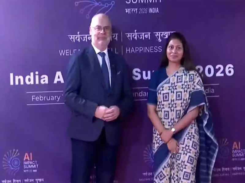 एस्टोनिया के राष्ट्रपति अलार करिस भारत AI इम्पैक्ट समिट के लिए नई दिल्ली पहुंचे एस्टोनिया के राष्ट्रपति अलार करिस भारत AI इम्पैक्ट समिट के लिए नई दिल्ली पहुंचे