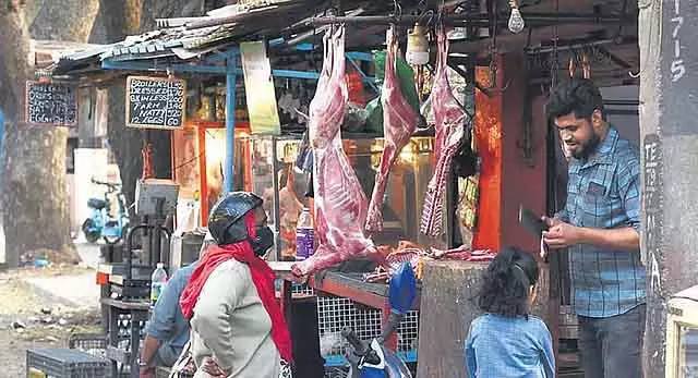 Bihar में खुले में मीट बेचने पर रोक Bihar में खुले में मीट बेचने पर रोक
