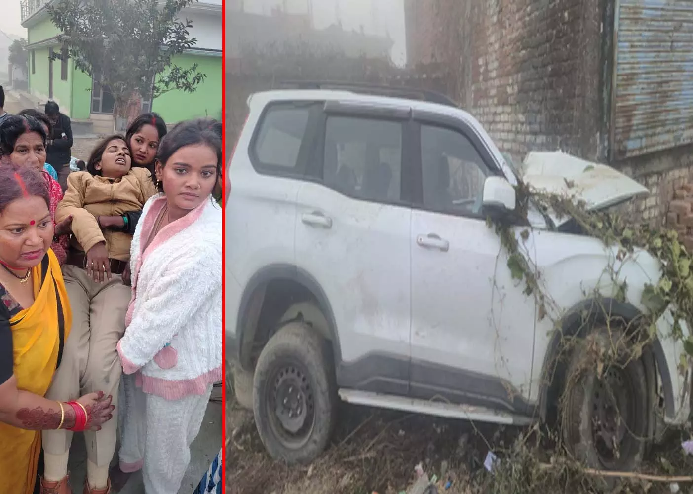 बदमाश पकड़ने गई पुलिस की गाड़ी पेड़ से टकराई, एक दारोगा की मौत, दो घायल बदमाश पकड़ने गई पुलिस की गाड़ी पेड़ से टकराई, एक दारोगा की मौत, दो घायल