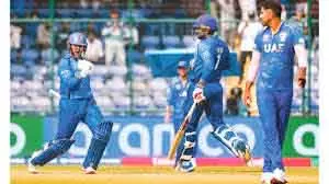 T20 World Cup: उमरजई ने अफगानिस्तान को यूएई पर जीत दिलाने में मदद की T20 World Cup: उमरजई ने अफगानिस्तान को यूएई पर जीत दिलाने में मदद की