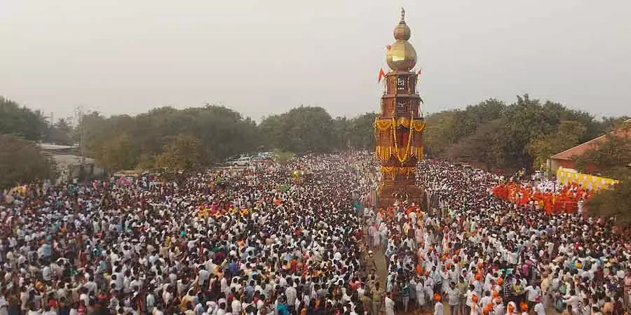 Badami : कुमारेश्वर रथ उत्सव समारोह Badami : कुमारेश्वर रथ उत्सव समारोह