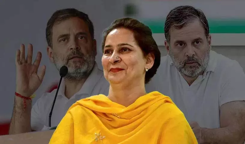 Navjot Kaur Sidhu ने राहुल गांधी पर हमला किया: बातें तो अच्छी हैं, लेकिन कांग्रेस को खत्म कर रही Navjot Kaur Sidhu ने राहुल गांधी पर हमला किया: बातें तो अच्छी हैं, लेकिन कांग्रेस को खत्म कर रही