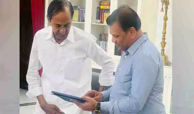 महेश बिगाला और NRIs ने के. चंद्रशेखर राव का जन्मदिन मनाया महेश बिगाला और NRIs ने के. चंद्रशेखर राव का जन्मदिन मनाया