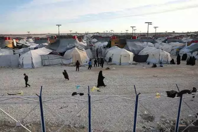 Syria ने अल-होल कैंप खाली करने की प्रक्रिया शुरू की Syria ने अल-होल कैंप खाली करने की प्रक्रिया शुरू की