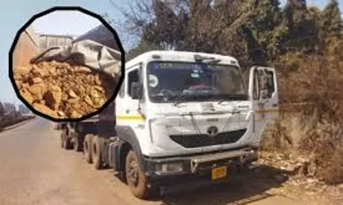 Jharkhand: पुलिस कार्रवाई, आयरन से लदा वाहन जब्त Jharkhand: पुलिस कार्रवाई, आयरन से लदा वाहन जब्त
