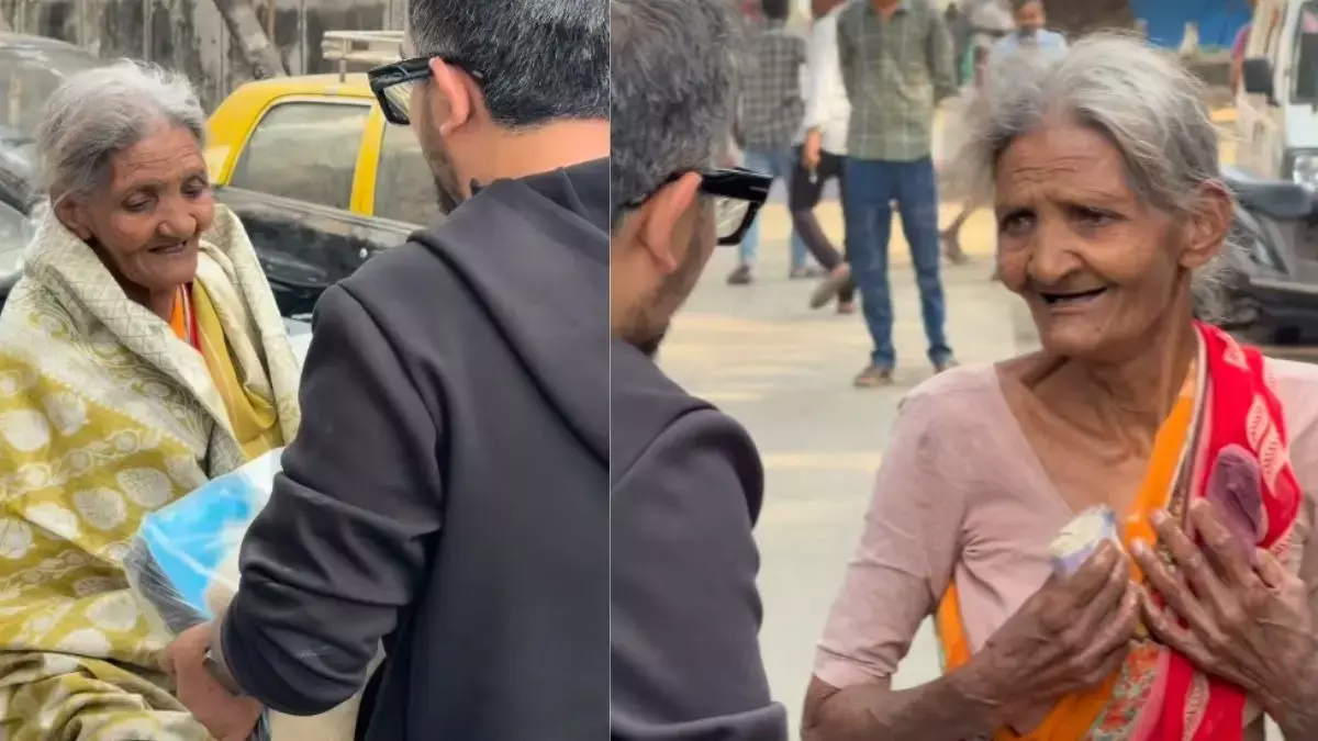 ‘इंसानियत अभी भी ज़िंदा है’: बुज़ुर्ग महिलाओं के लिए आदमी के दयालु काम ने दिल जीत लिया
