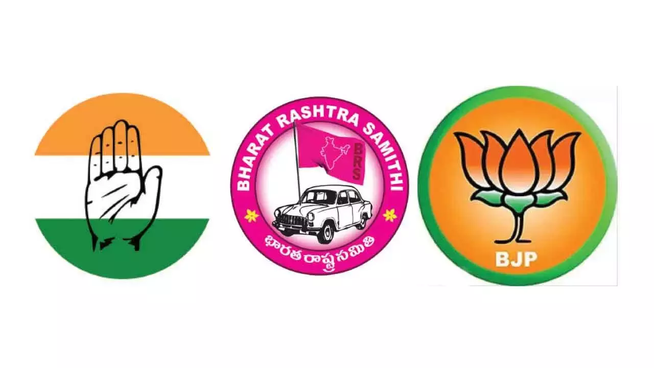 Telangana: TG में हाई-वोल्टेज पॉलिटिकल ड्रामा के बीच सिविक चीफ का चुनाव जारी है Telangana: TG में हाई-वोल्टेज पॉलिटिकल ड्रामा के बीच सिविक चीफ का चुनाव जारी है