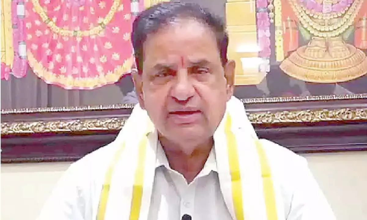 TTD चेयरमैन ने घी खरीद में अनियमितताओं के आरोपों से किया इनकार TTD चेयरमैन ने घी खरीद में अनियमितताओं के आरोपों से किया इनकार