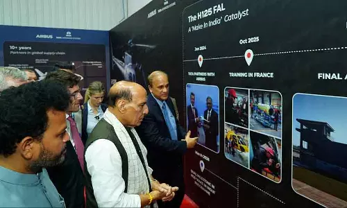 रक्षा उत्पादन में एक चौथाई योगदान प्राइवेट सेक्टर का: Rajnath Singh रक्षा उत्पादन में एक चौथाई योगदान प्राइवेट सेक्टर का: Rajnath Singh