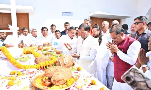 CM साय ने विशाल सतनाम सद्भाव पदयात्रा का किया शुभारंभ