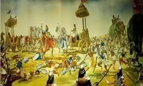Mahabharat Katha: महाभारत युद्ध के 16वें दिन भीम ने किसका किया था वध? अपनी प्रतिज्ञा के अनुसार चीर दिया था सीना