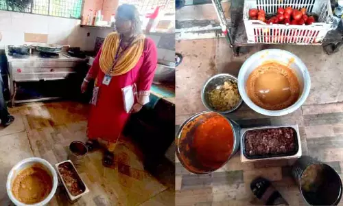Kerala : एडवा के होटलों से बासी खाना ज़ब्त किया गया Kerala : एडवा के होटलों से बासी खाना ज़ब्त किया गया