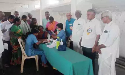 आत्मकुर एस मंडल ने शंकरा आई हॉस्पिटल के साथ मिलकर 120 लोगों के लिए Eye Tests आयोजित किए