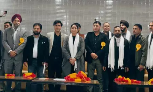 JKTDCEU के नए चुने गए पदाधिकारियों ने शपथ ली JKTDCEU के नए चुने गए पदाधिकारियों ने शपथ ली