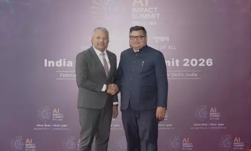 सेशेल्स के उपराष्ट्रपति सेबेस्टियन पिल्ले ग्लोबल AI इम्पैक्ट समिट के लिए भारत पहुंचे सेशेल्स के उपराष्ट्रपति सेबेस्टियन पिल्ले ग्लोबल AI इम्पैक्ट समिट के लिए भारत पहुंचे