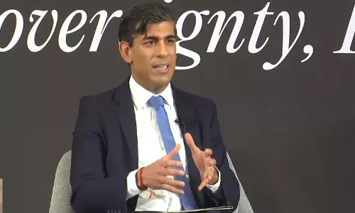 UK के पूर्व प्रधानमंत्री ऋषि सुनक ने वैश्विक एआई विश्वास अंतर को पाटने पर यह बात कही