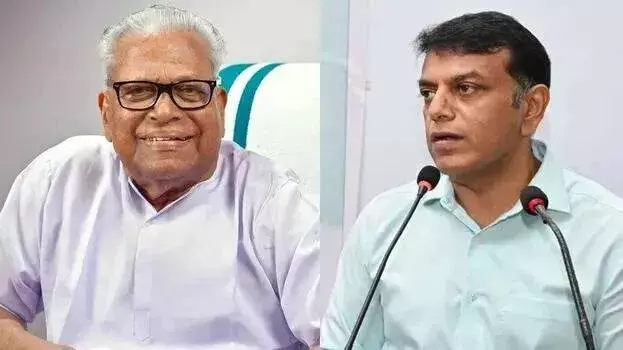 VS के बेटे अरुण कुमार ने मालमपुझा से चुनाव लड़ने पर अपना रुख साफ किया
